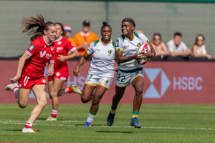 World Rugby/Divulgação Brasília (DF) 01/12/2024 - Seleção feminina de rugby inicia circuito mundial com nono lugar.
Foto: World Rugby/Divulgação