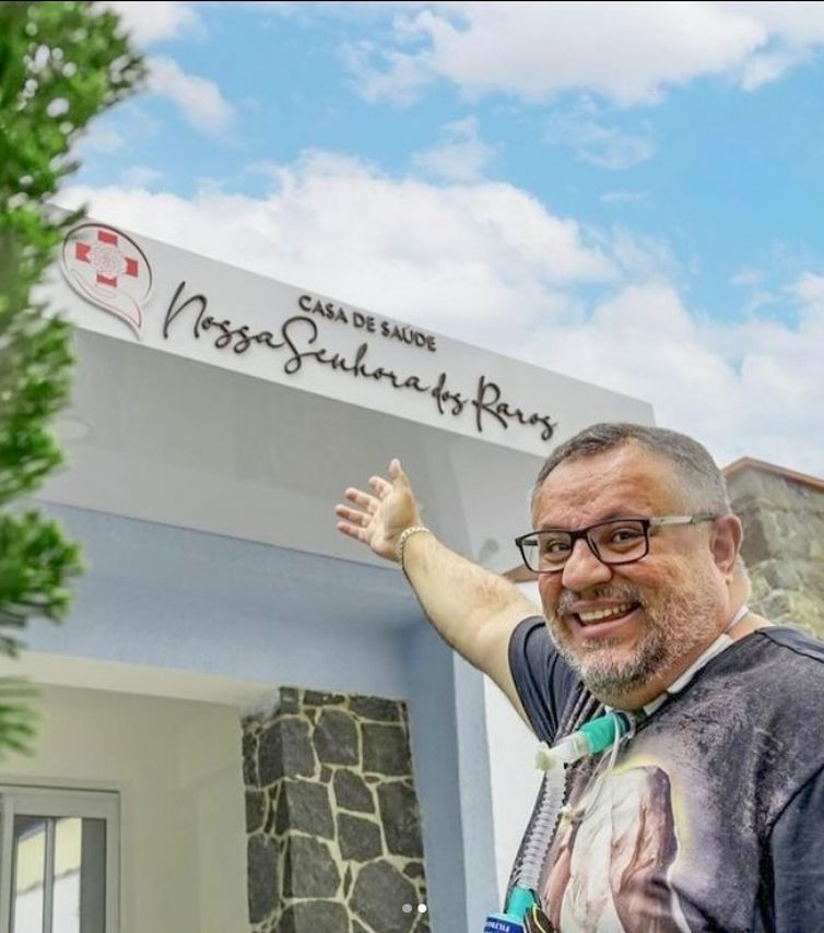 Brasília (DF),  27/02/2026 -  Dia Mundial das Doenças Raras -  Padre Marlon Múcio na instituição que ajudou a fundar, a Casa de Saúde Nossa Senhora dos Raros.
Foto: Casa de Saúde Nossa Senhora dos Raros/Arquivo