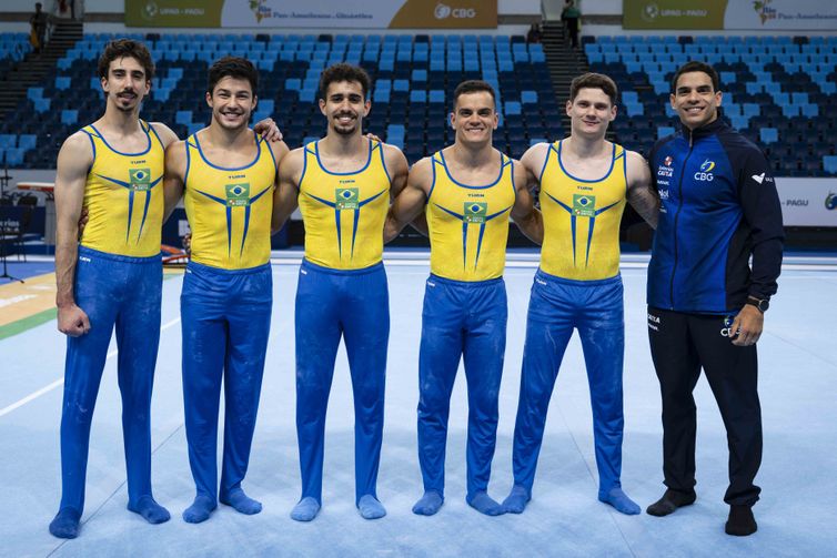 Seleção Brasileira de Ginástica. Foto: Ivan Carvalho/CBG