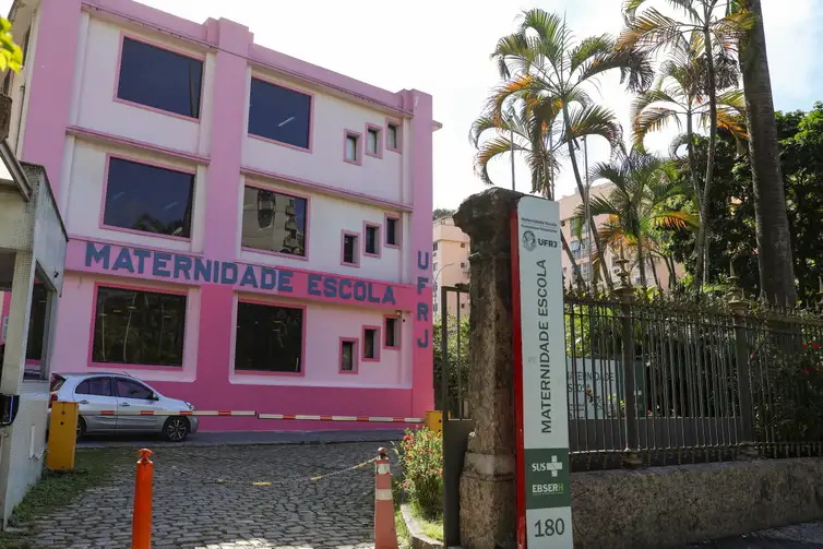 Rio de Janeiro (RJ), 26/05/2026 – Fachada da Maternidade Escola UFRJ, na zona sul do Rio de Janeiro. Foto: Tomaz Silva/Agência Brasil